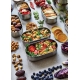 Black+Blum divstāvu bento pusdienu kārba 1 l