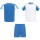 White / Royal blue 