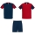 Red / Navy Blue 