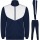 Navy Blue / White 