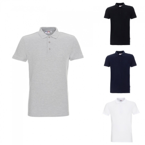 VĪRIEŠU POLO-KREKLS APDRUKAI - COTTON SLIM