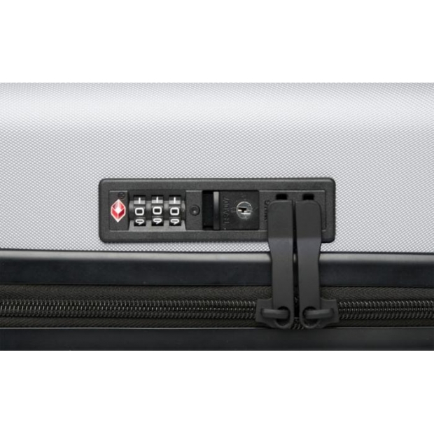 Rover 20″ sudraba čemodāns, 40 l