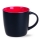 matt black-red 