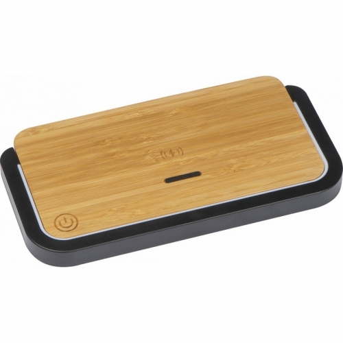 Wireless charging powerbank Ambo with imprint (price without logo)