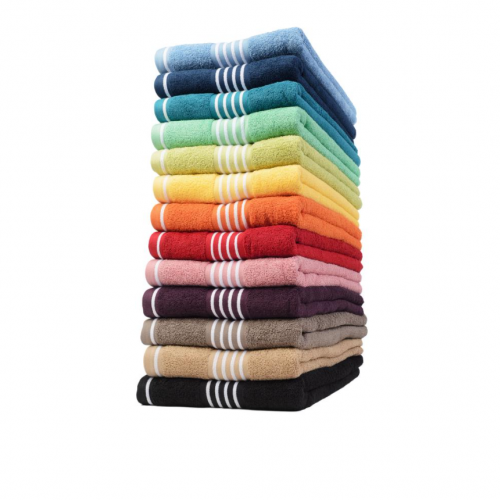 Kvalitatīvs kokvilnas dvielis Rio Color 500 g/m2, 50x100, 70x140cm, Vācija