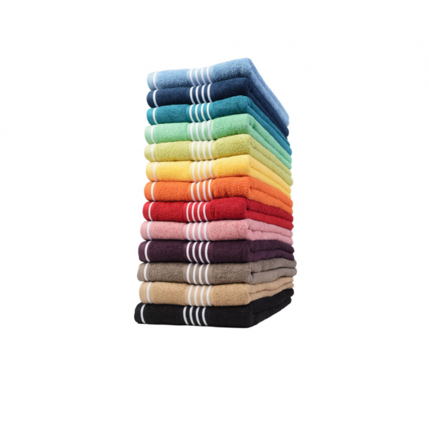 Kvalitatīvs kokvilnas dvielis Rio Color 500 g/m2, 50x100, 70x140cm, Vācija