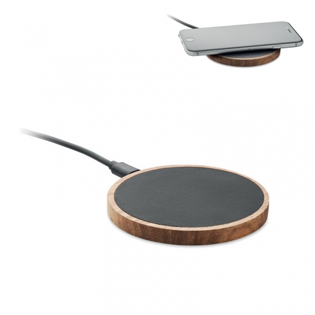 Wireless charging powerbank Awai with imprint (price without logo)