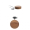 Wireless charging powerbank Ales with imprint (price without logo)