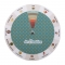 Wine pairing disc with imprint