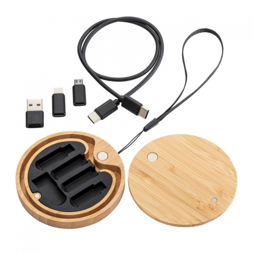 6-in-1 kabeļu komplekti ar apdruku (cena bez logo)