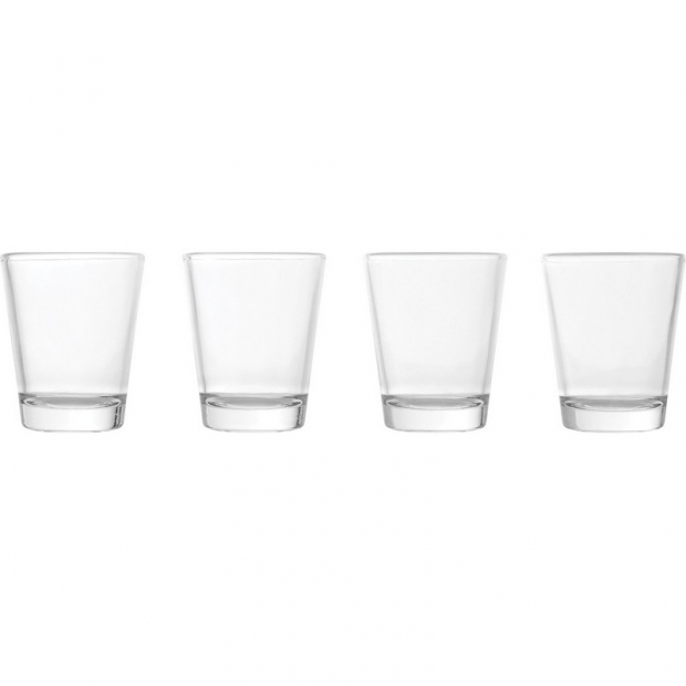 Trays with shot glasses BAMBOO PARTY with logo (price without logo)