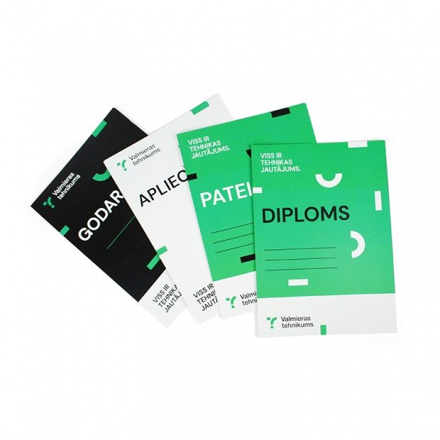 Diplomi ar individuāla dizaina druku