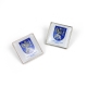 Metal badge with logo 15 mm