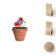 Wildflower seed ball with imprint (price without logo)
