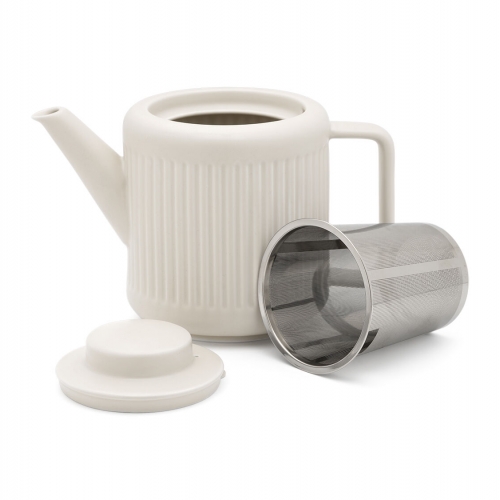Teapots Skagen ar sildītāju un 2 krūzītēm