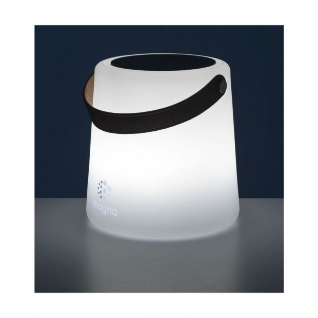 Bezvadu saules lampa Wooosh Ziva Solar ar logo (cena bez logo)