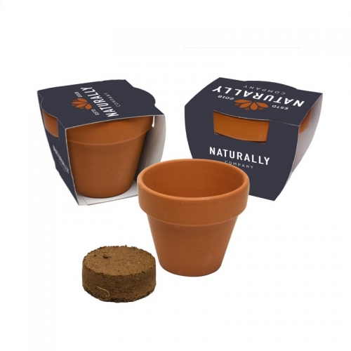 Ziedu sēklas Flowermix Terracotta ar apdruku (cena bez logo)