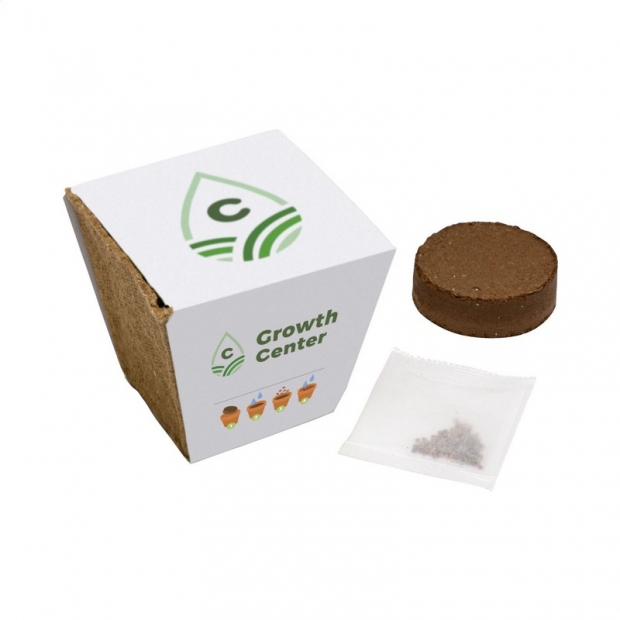 Ziedu sēklas Flowermix Wood Fibers ar apdruku (cena bez logo)