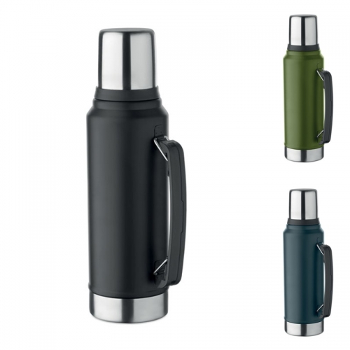  Dvigubų sienelių vakuuminis termosas 1000ml su įspaudu (kaina be logotipas)