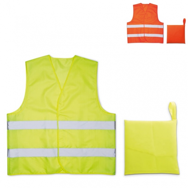 Atstarojošās vestes ar apdruku (cena bez logo)
