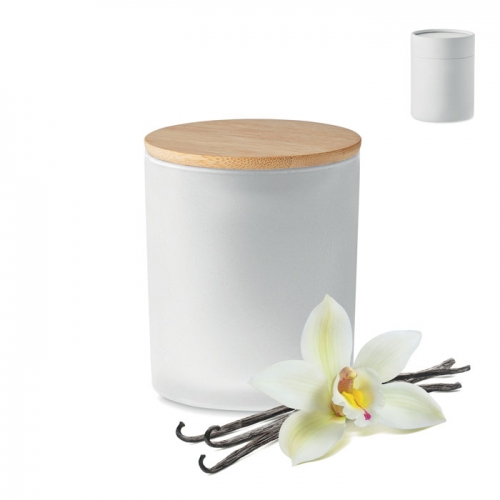 Candles in a glass jar with imprint (price without logo)