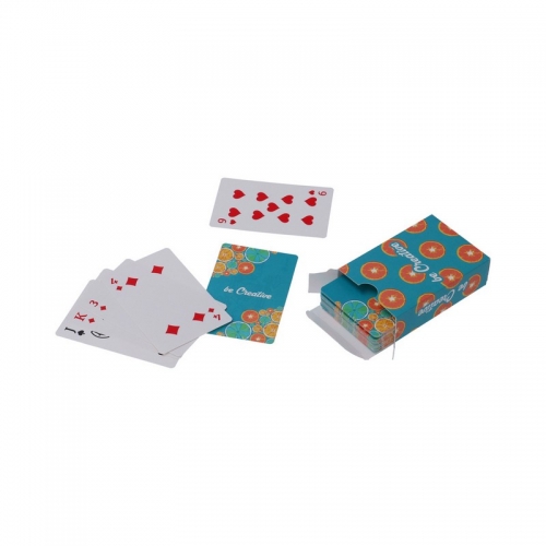 Playing cards with imprint (price without logo)