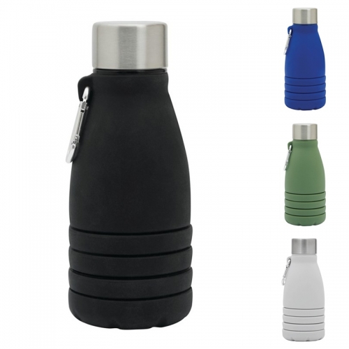 Foldable drinking bottle 550ml with imprint (price without logo)