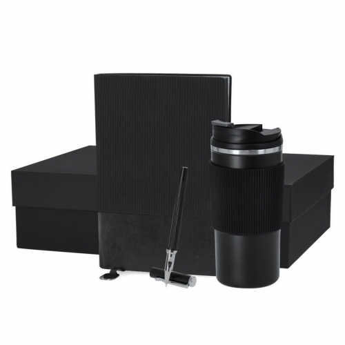 Notepad and thermo mug sets with imprint (price without logo)