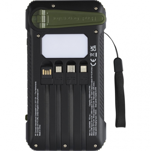 Bezvadu lādētāji 10000 mAh Soldy ar apdruku (cena bez logo)