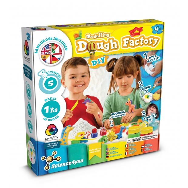 Modeling Dough Factory Kit I. Обучающая игра для детей