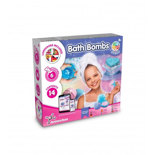 Bath Bombs Kit .I Educational toy for children (8+)