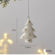 Porcelāna Ziemassvētku rotājumu kolekcija “Baltā Ciema Pasaka”