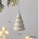 Porcelāna Ziemassvētku rotājumu kolekcija “Baltā Ciema Pasaka”