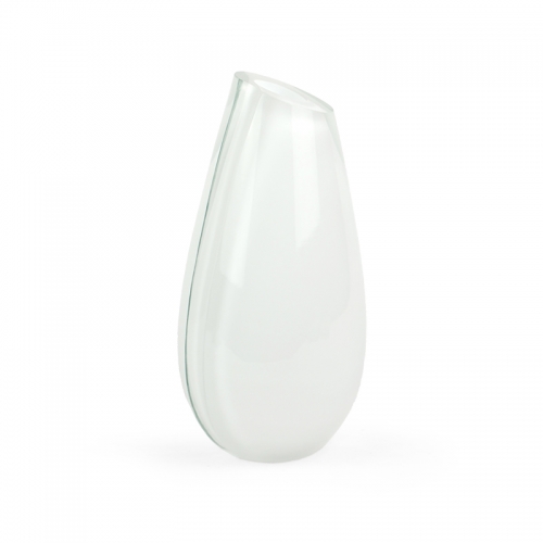 Klusā elegance – PREMIUM stikla vāze (roku darbs)