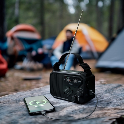 Avārijas radio PHILIPS ar apdruku (cena bez logo)