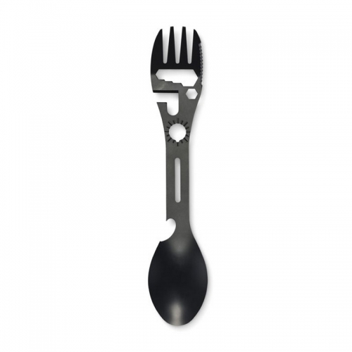 Nerūsējošā tērauda daudzfunkcionāli galda piederumi (multi-tool) ar apdruku (cena bez logo)