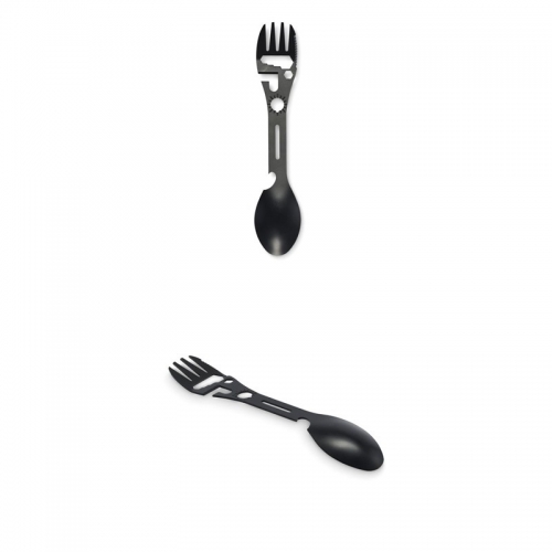 Nerūsējošā tērauda daudzfunkcionāli galda piederumi (multi-tool) ar apdruku (cena bez logo)