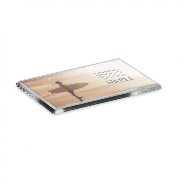 Photo holder with magnet with imprint (price with print)