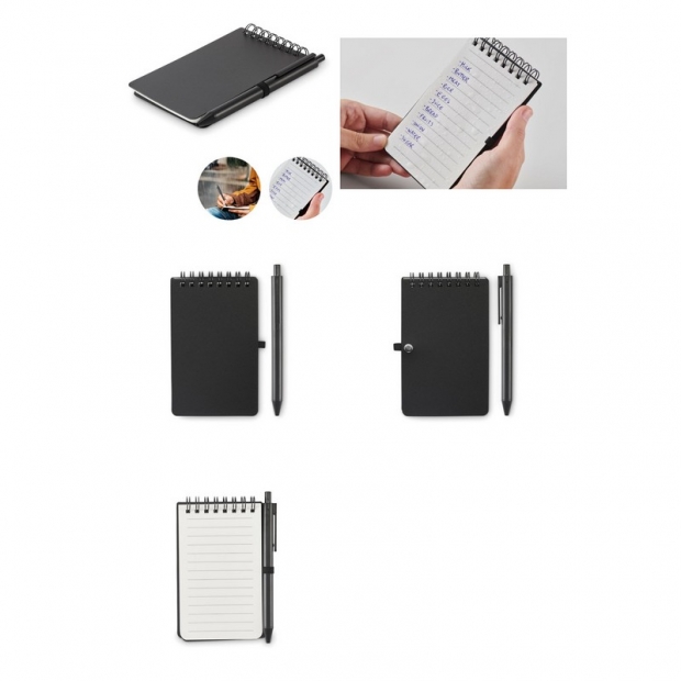 Water repellent notepad with imprint (price without logo)