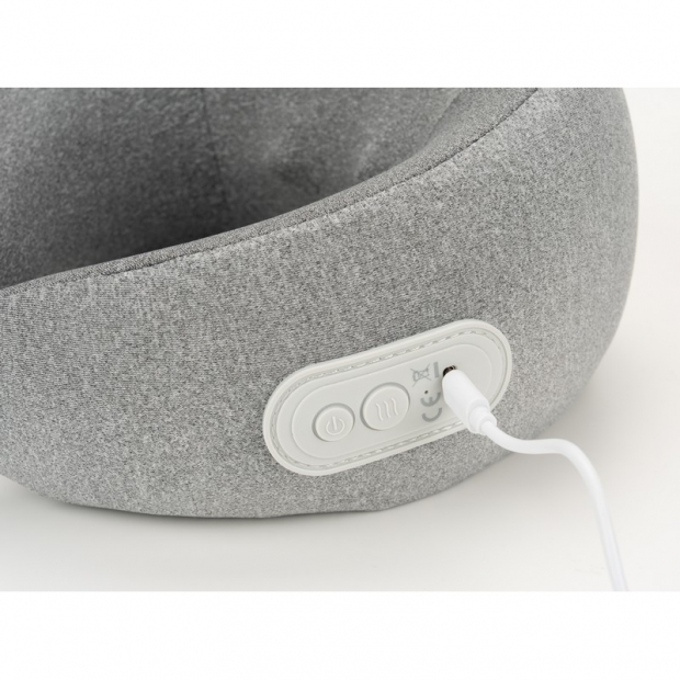 Ergonomisks kakla spilvens ar masāžas funkciju ar apdruku (cena bez logo)