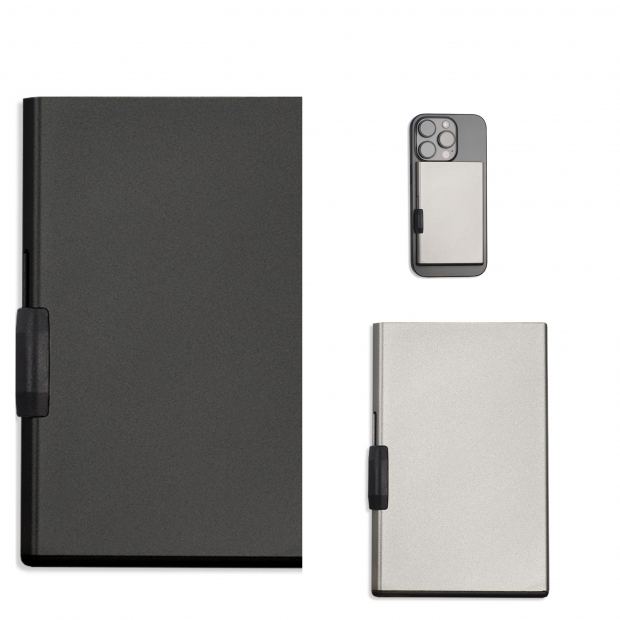 Credit card holders with magnet with imprint (price without logo)