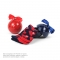 Individually designed socks in a decorative fir ball