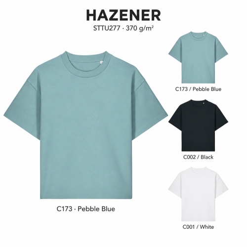 Hazener — unisex marškinėliai, 370 g/m²