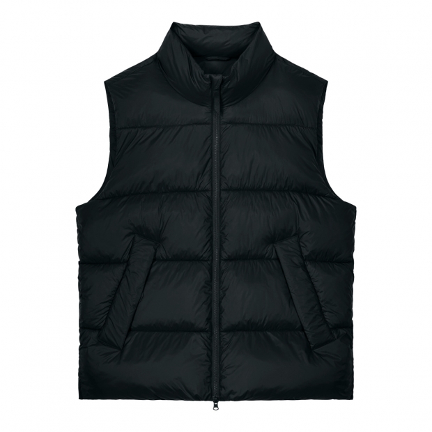 Stanley/Stella Puffer Gilet 2.0 — унисекс утеплённый жилет — вид спереди