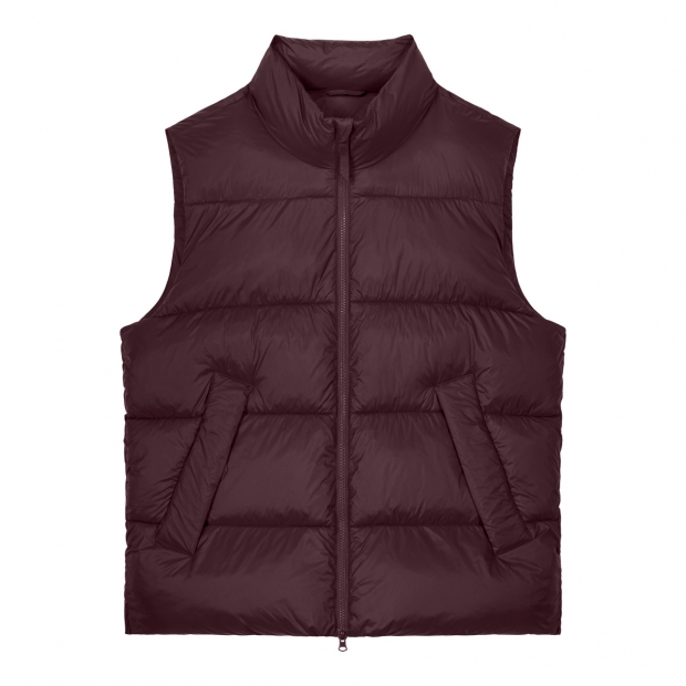 Stanley/Stella Puffer Gilet 2.0 — унисекс утеплённый жилет — вид спереди