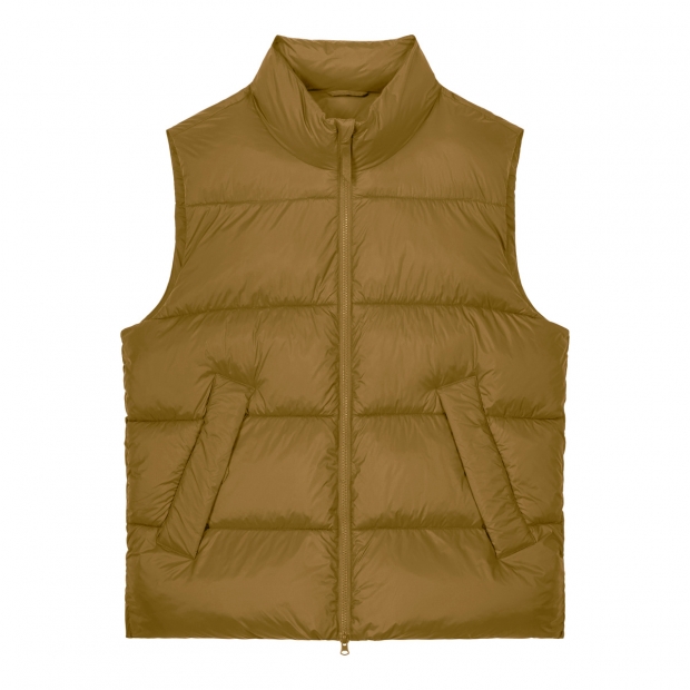 Stanley/Stella Puffer Gilet 2.0 — унисекс утеплённый жилет — вид спереди
