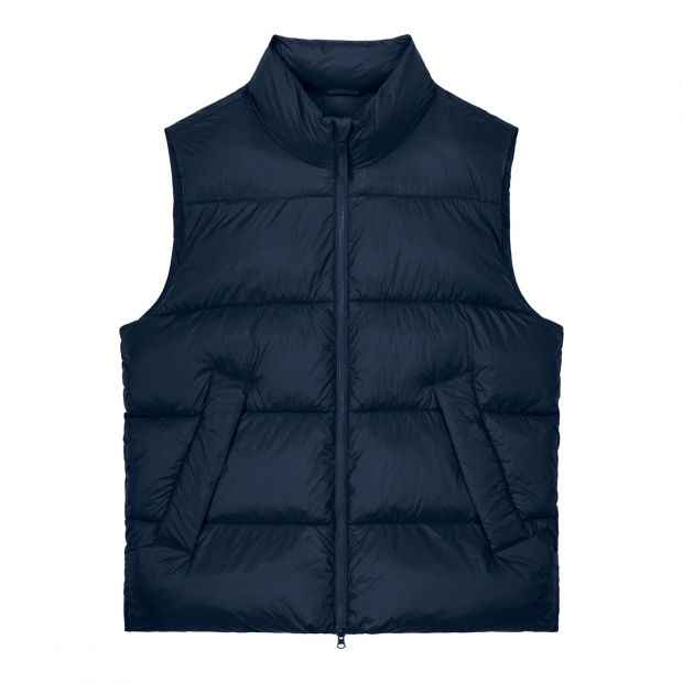 Stanley/Stella Puffer Gilet 2.0 — унисекс утеплённый жилет — вид спереди