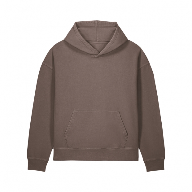 Stanley/Stella Chaser Vintage — unisex džemperis ar kapuci, 300 g/m² — skats no priekšpuses