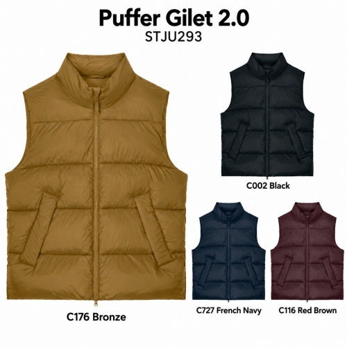 Puffer Gilet 2.0 — унисекс утеплённый жилет
