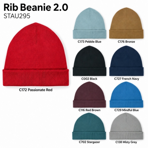 Rib Beanie 2.0 — adīta cepure